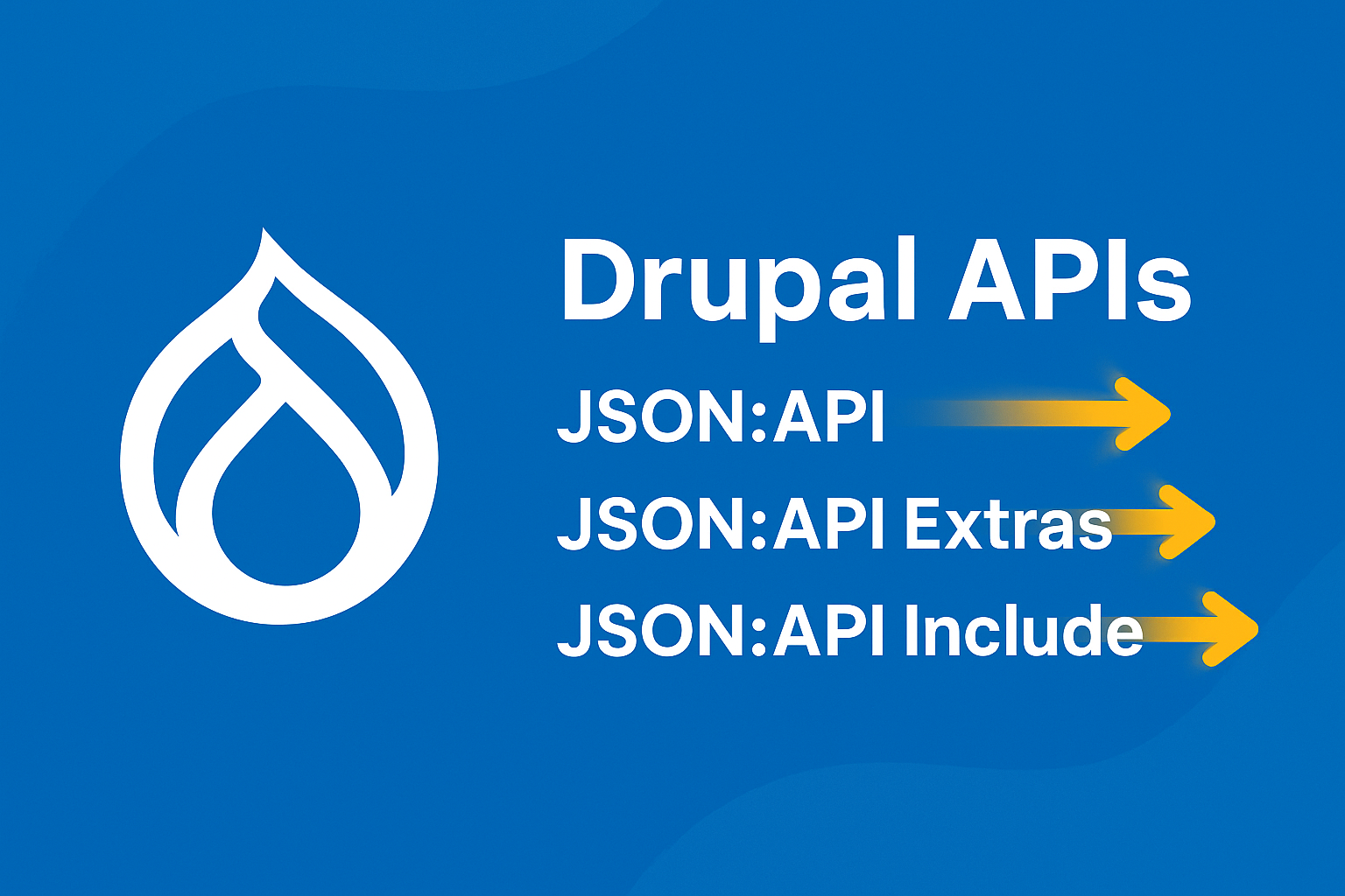 Drupal JSON API's