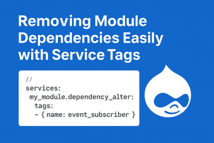 Drupal: Handling Module Dependencies with Service Tags